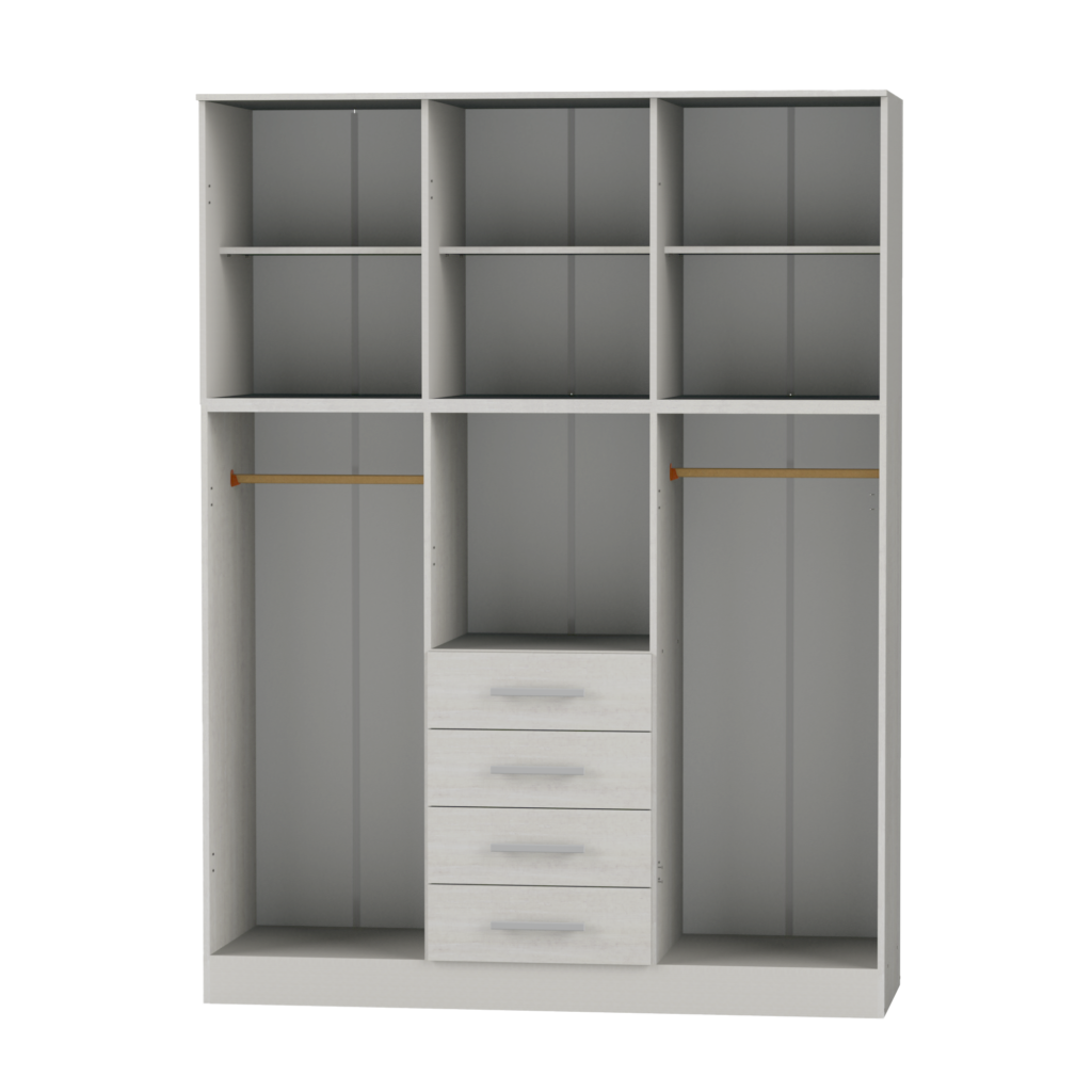 Pl. 2 Cuerpos 1.53 puertas batientes Premiun